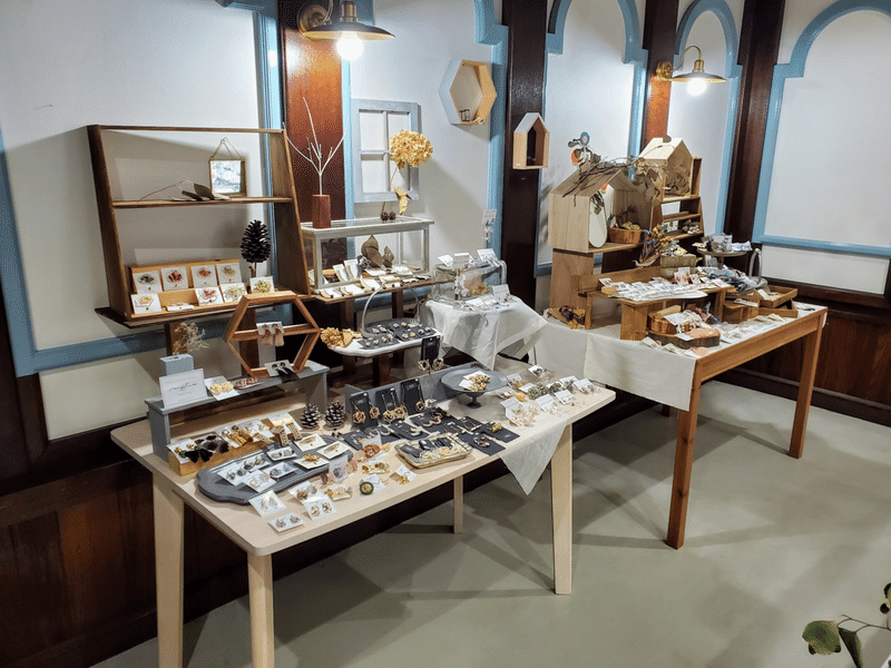 KUKKA cafe+zakka 内装 様子
