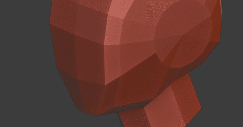 Blender スカルプト 骨格に基づいたベースメッシュの検証 Yugaki Note