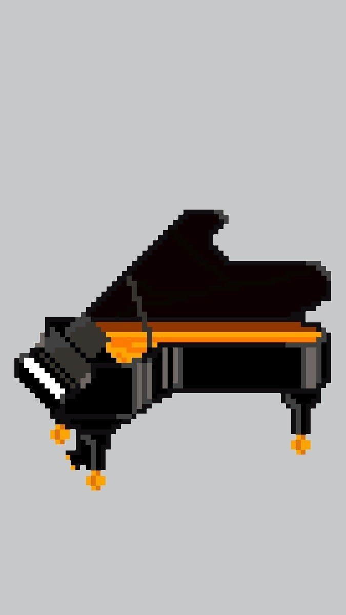Pixel Piano スマートフォン用 壁紙 675x10 Yuji Note Pixel Piano スマートフォン用 壁紙 675x10 Yuji Note