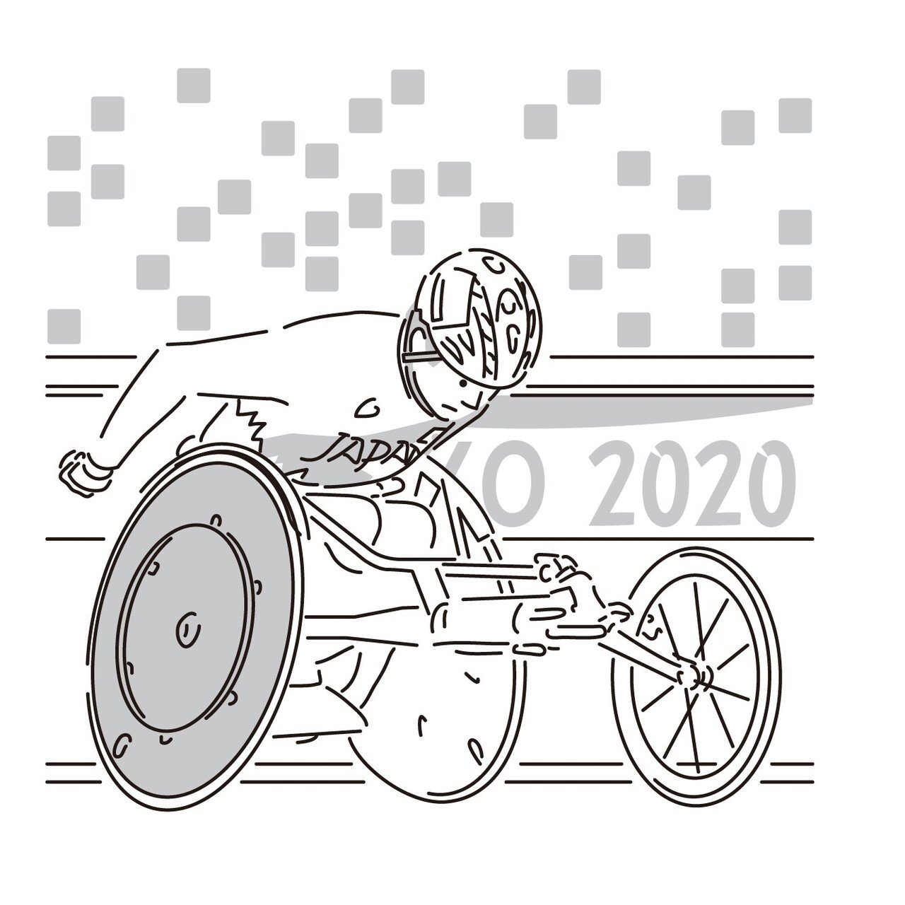 金メダルラッシュなパラリンピック 中目黒土産店の毎日イラスト Vol 73 中目黒土産店 Note