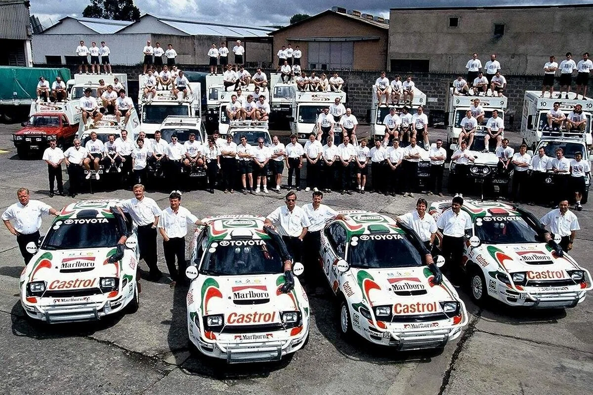 カーコラム「WRCメモワール 4台のセリカGT-FOURに150名以上のTTE 
