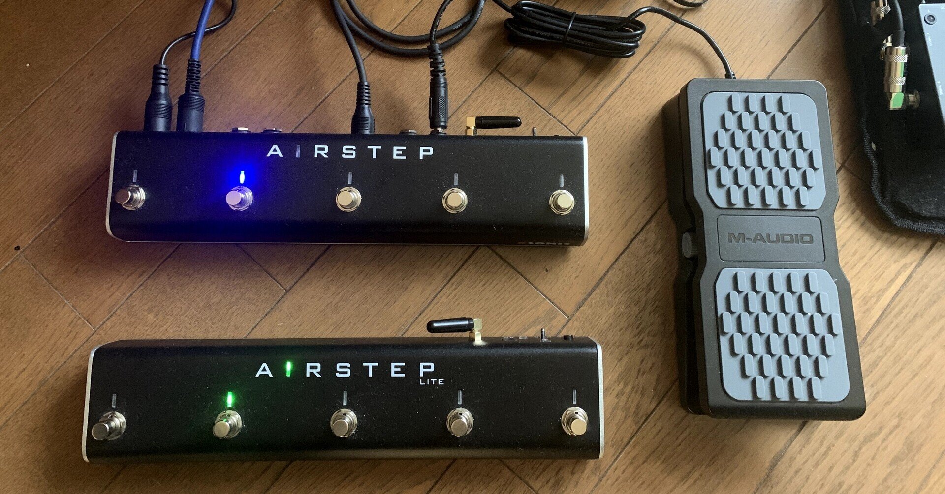 ライブ配信でのAIRSTEP(XSONIC社）の使い方事例（OBSやStudioOneの制御