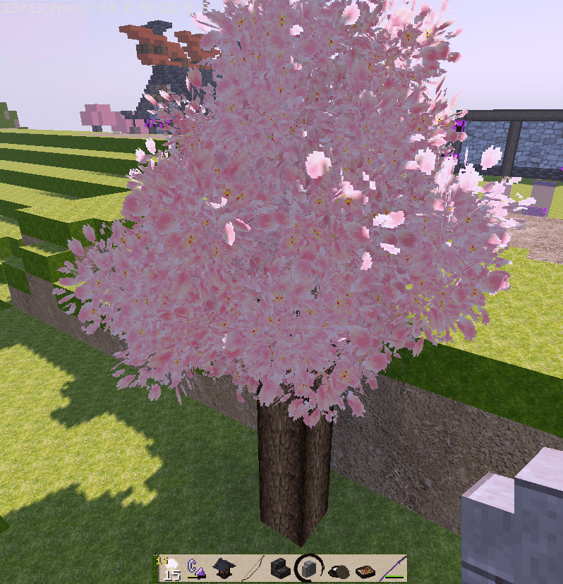 マイクラとは思えないほどリアルできれいな桜 建国クラフト 13 ちょこみんと Note マイクラとは思えないほどリアルできれいな桜 建国クラフト 13 ちょこみんと Note