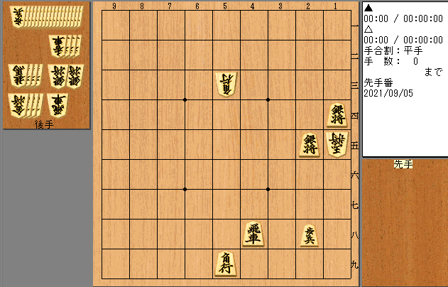 難問３手詰の詰将棋　問題図