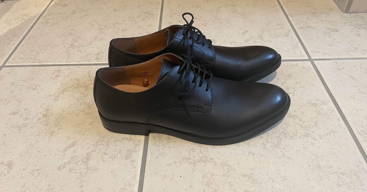GU本革ダービーシューズ購入 着用 感想｜さとう じゅんいち