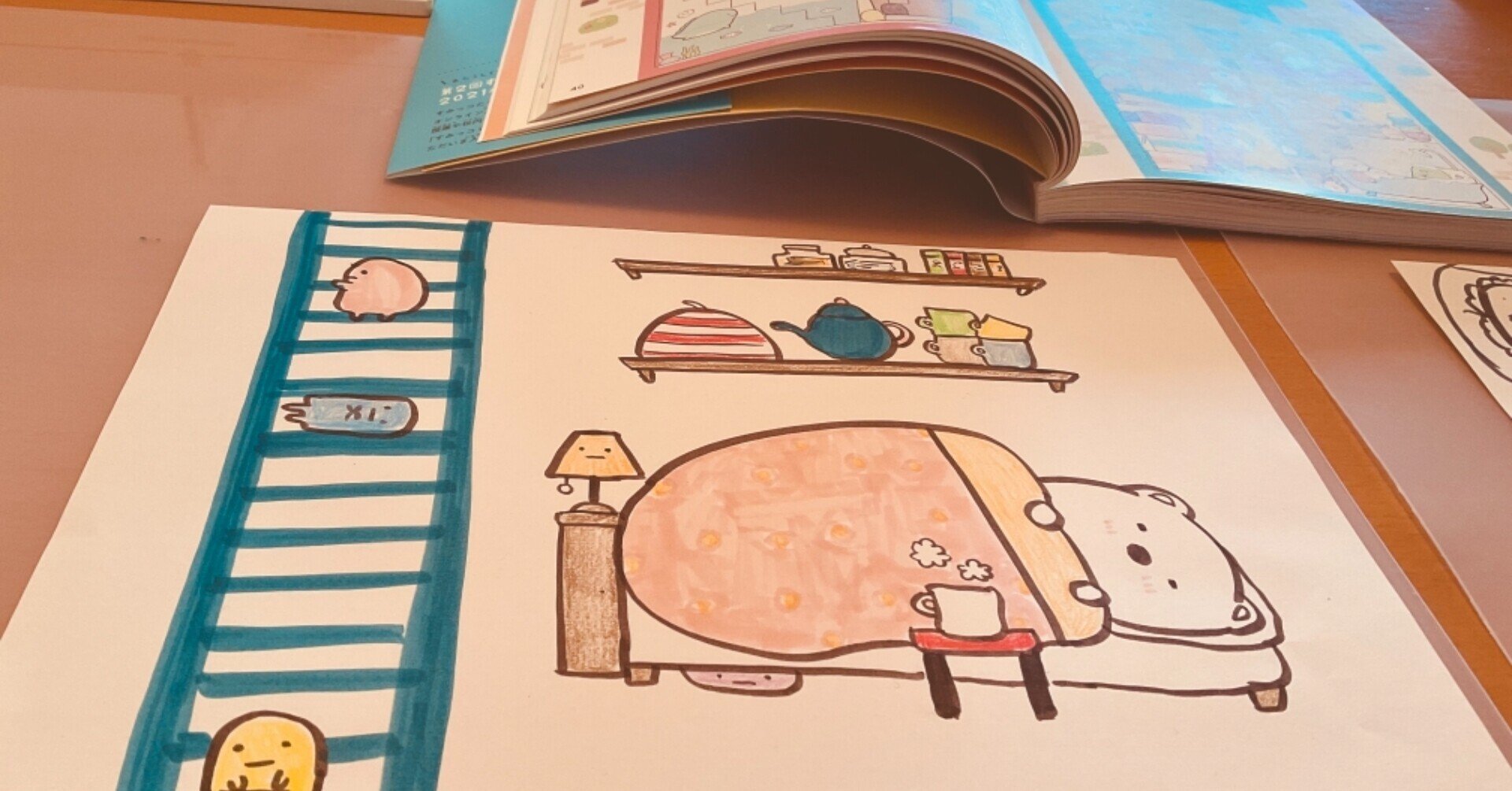 039 たまごっちを思い出しながらすみっコぐらしを描く30代母 まつばらあや Note 039 たまごっちを思い出しながらすみっコぐらしを描く30代母 まつばらあや Note