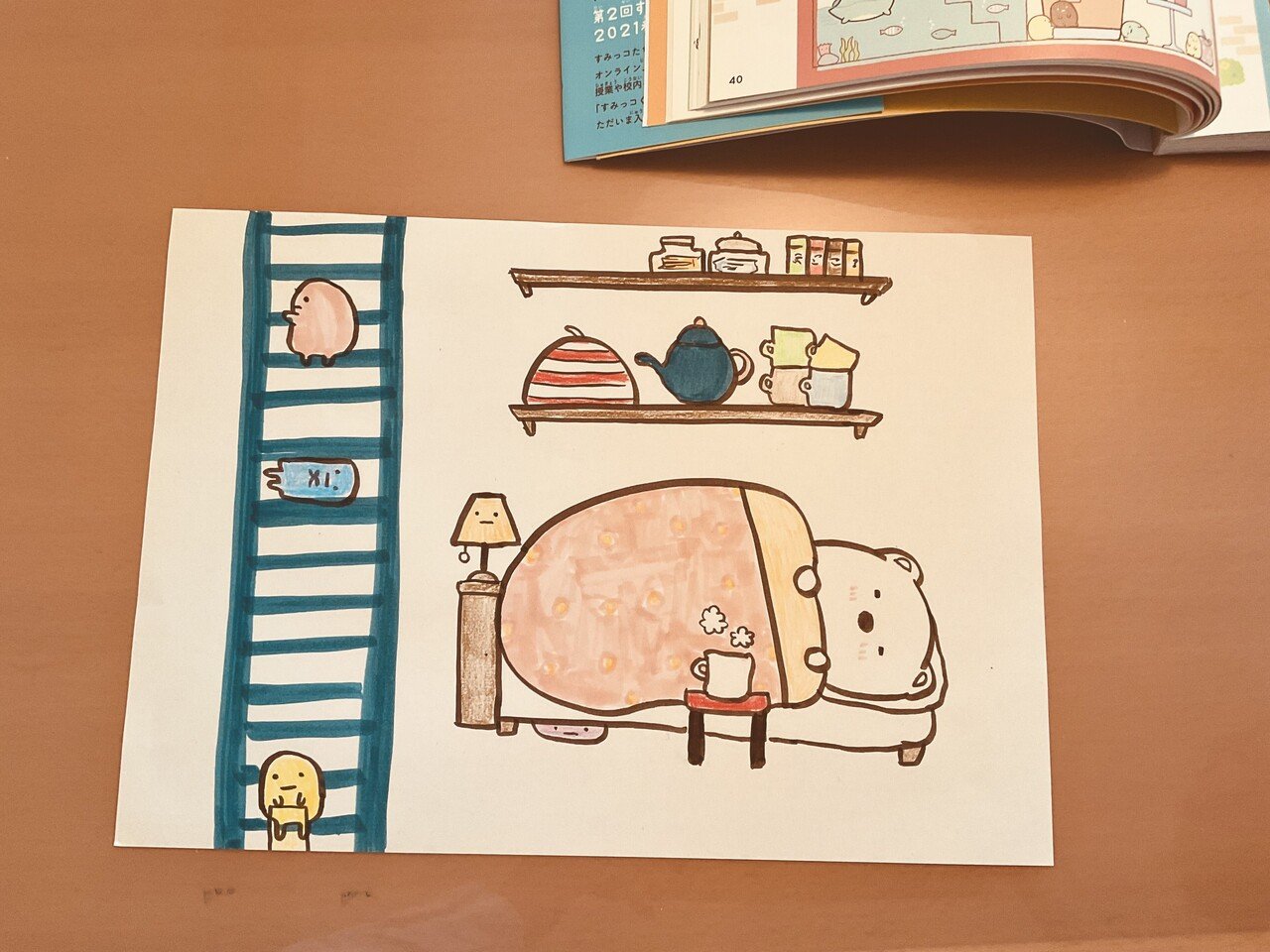 039 たまごっちを思い出しながらすみっコぐらしを描く30代母 まつばらあや Note 039 たまごっちを思い出しながらすみっコぐらしを描く30代母 まつばらあや Note