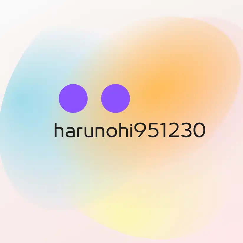 harunohi951230 ✳︎note