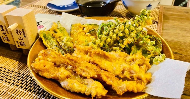 お世話になった夏野菜と秋の訪れ野菜に感謝の天ぷら盛り合わせ べい 医療従事者の彼女への料理 Note お世話になった夏野菜と秋の訪れ野菜に感謝の天ぷら盛り合わせ べい 医療従事者の彼女への料理 Note