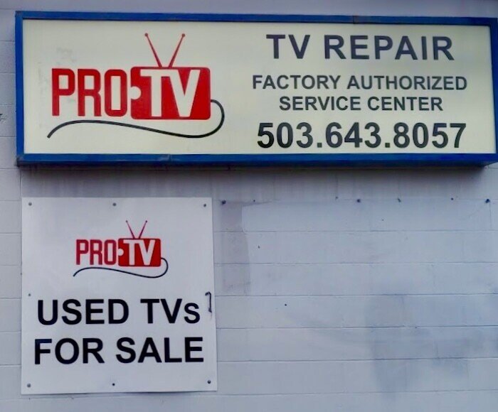 【Pro TV Repair Service】オレゴン州 ビーバートン｜Small is Big Store