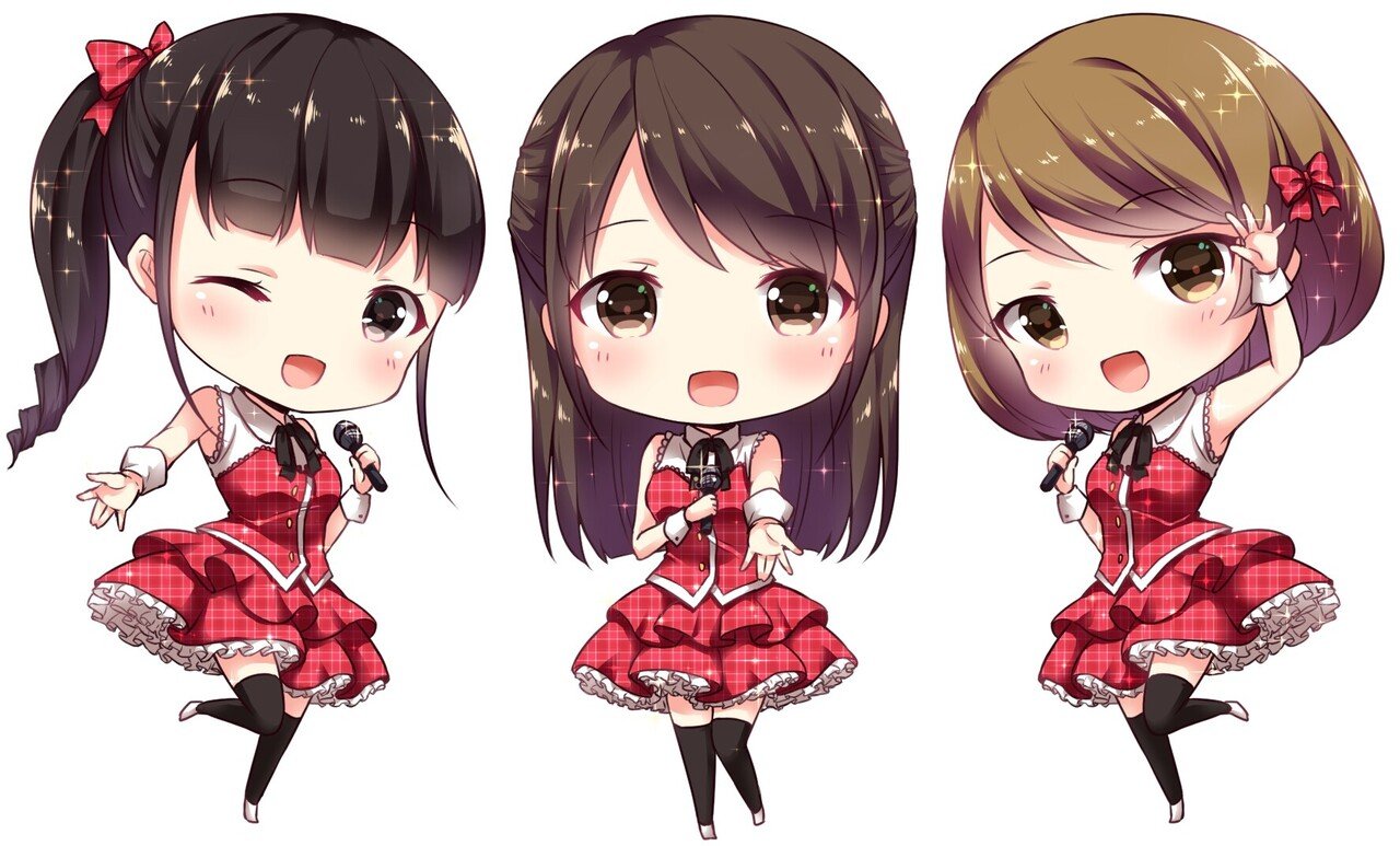 アイドル３人組