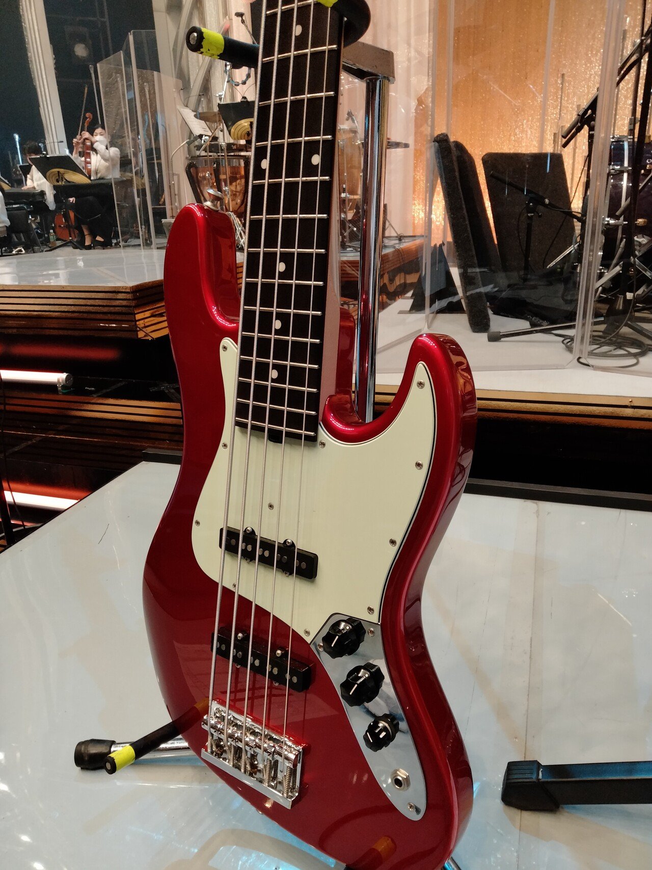 アトリエ　エレキベース 5弦　赤色 ATELIER Z M#265 CUSTOM TP-RED / M 国産 アトリエZ 5弦ベース