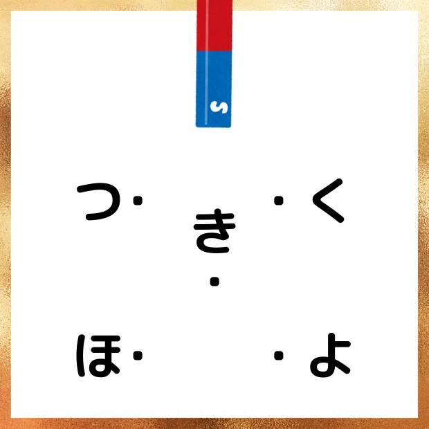 謎解き118_北極(Sに付くのはN、点をNに沿って繋ぐと)
