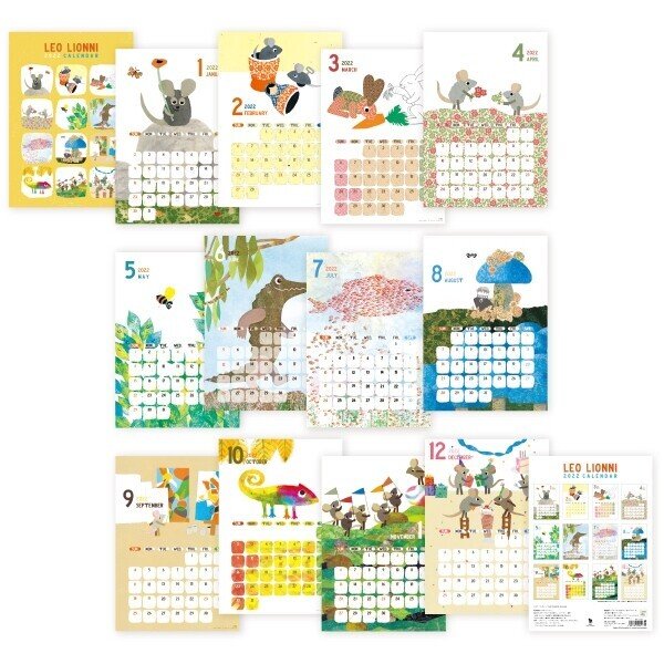 毎月 絵画を飾るように楽しむ Cozyca の カレンダー22 表現社 Cozyca Products Note