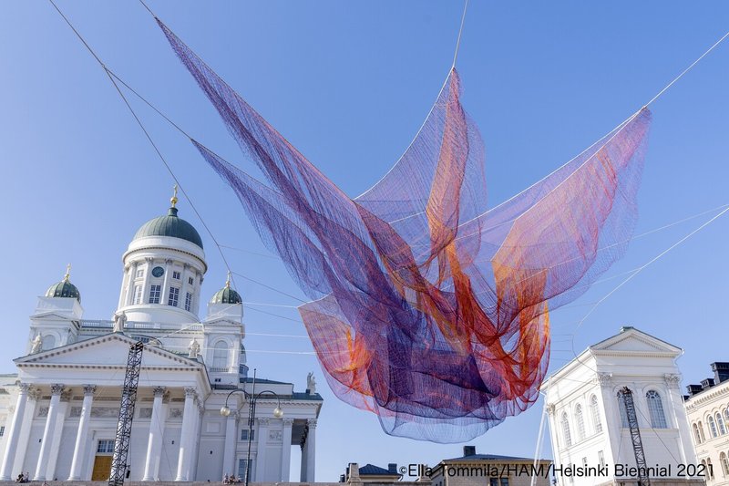 Design Art フィンランドのアートと人を巡る旅 04 ヘルシンキ ビエンナーレへ Lapuan Kankurit 表参道 Note