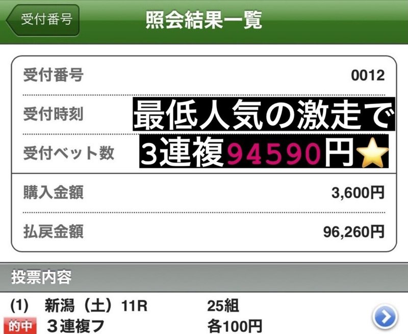 新潟記念は馬連万馬券的中 Bsn賞では94590円的中報告 夏競馬まとめ Kota 競馬ライター Note