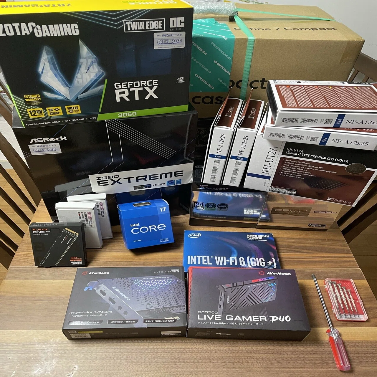 最強のゲーム配信環境を求めて ～2PC配信の極意～」の配信PCのパーツ