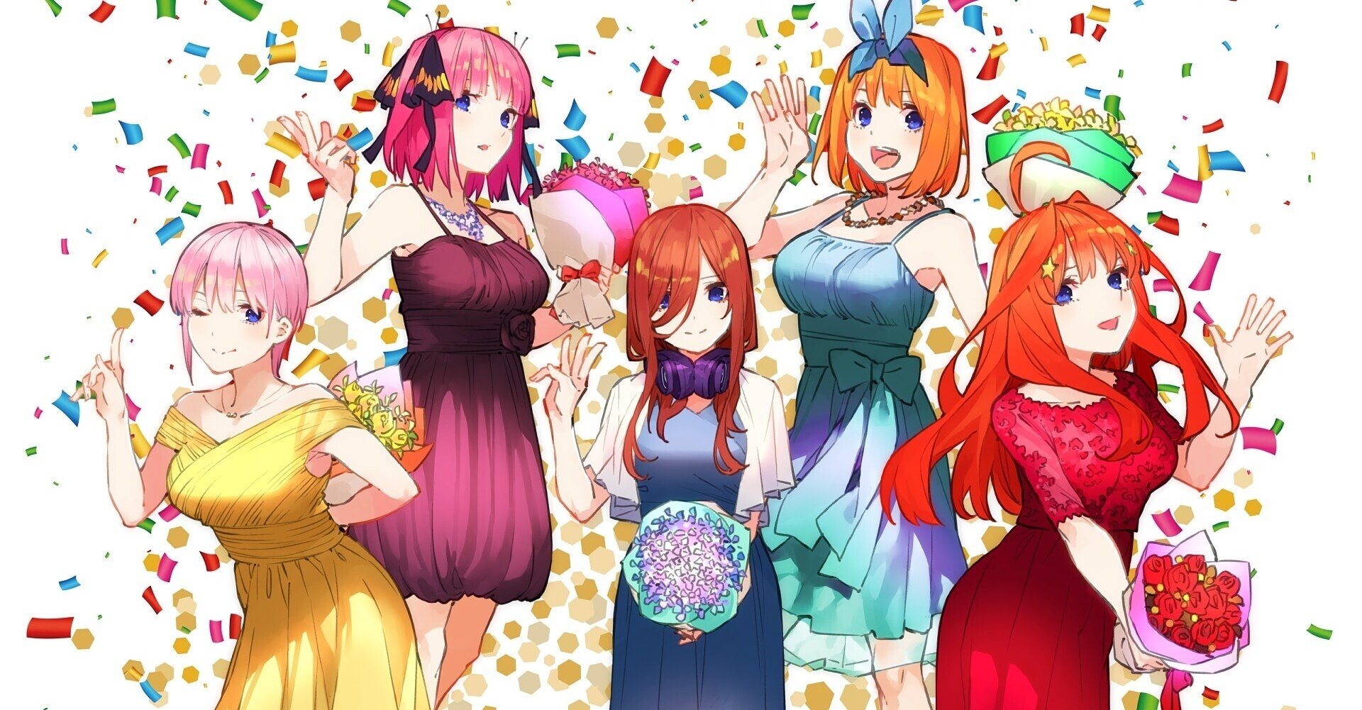 五等分の花嫁 四葉1Pメイキング - ibisPaint