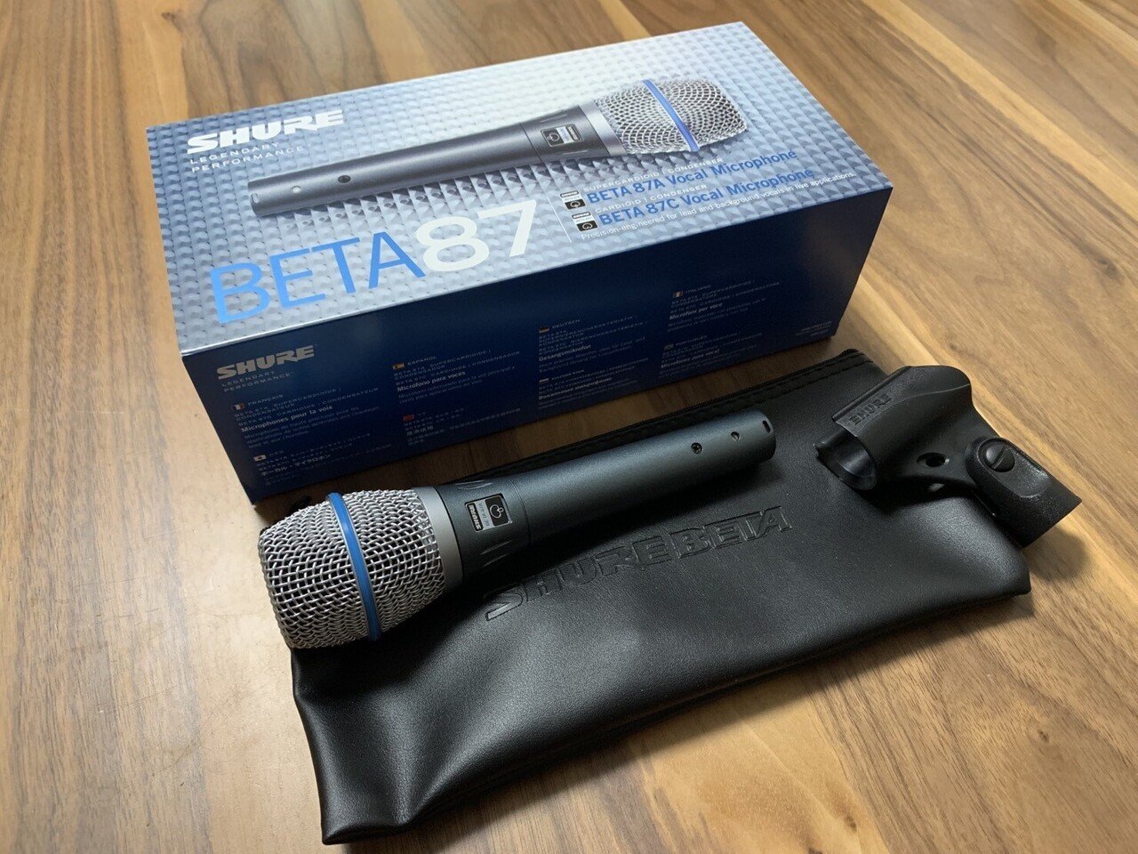 コンデンサーマイクSHURE Beta87A - 楽器