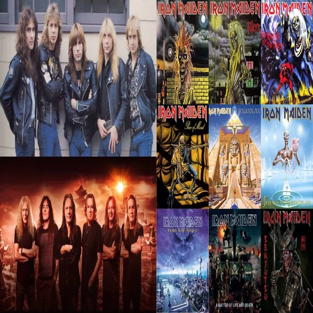 名盤アイアン・メイデン（Iron Maiden）アルバムコレクション5枚セット アイアン・メイデン、名ライヴ盤ばかりをピックアップした ”ザ・ライヴ
