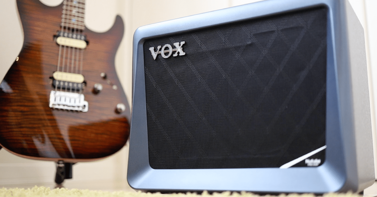 機材レビュー]新世代真空管Nutube搭載ギターアンプ VOX VX50 GTV 