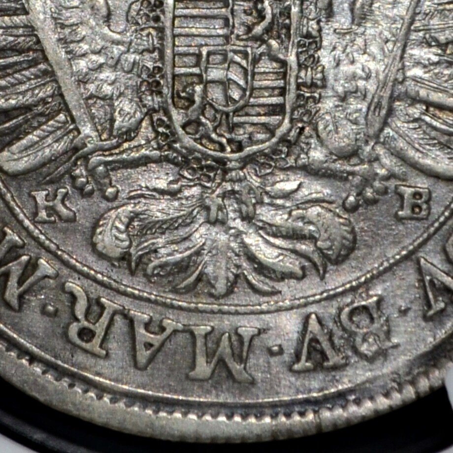 1664年オーストリア チロル 3 クリューザー銀貨 ジギスム