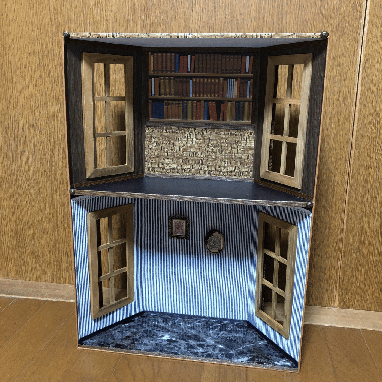 ドイツ バウアー社 赤い屋根のドールハウス ドイツ・バウアー社 木製