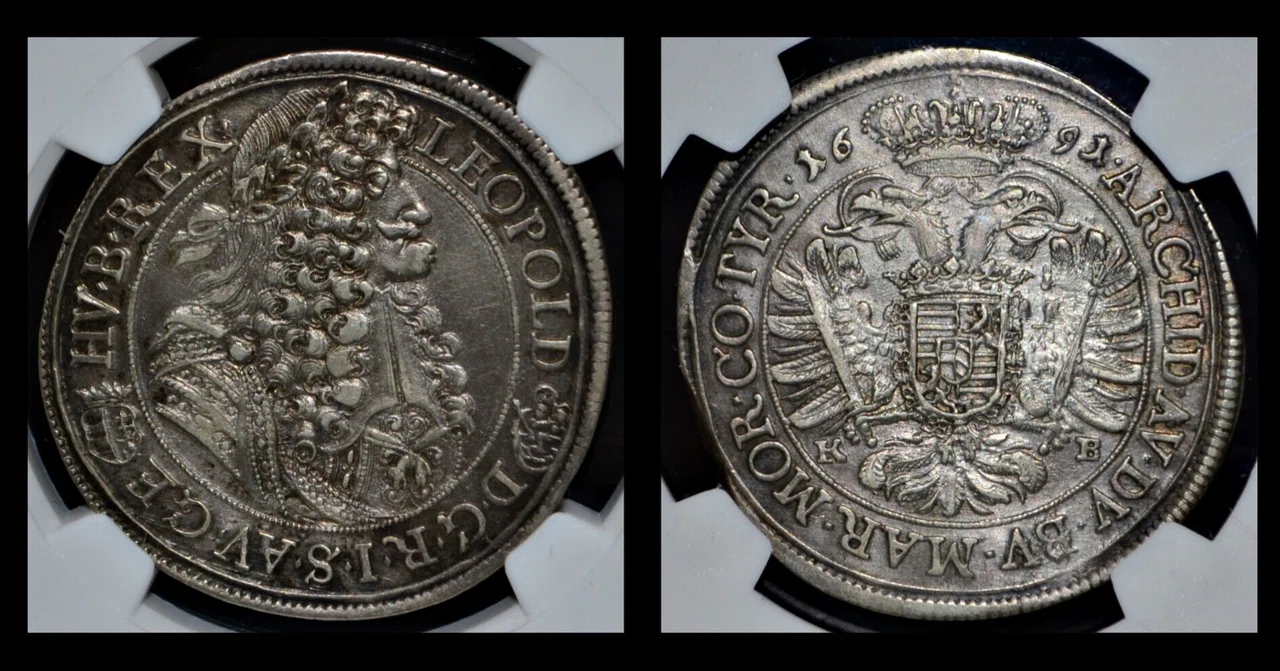 アンティークコインの世界 ｜ レオポルト1世のハーフターレル銀貨 