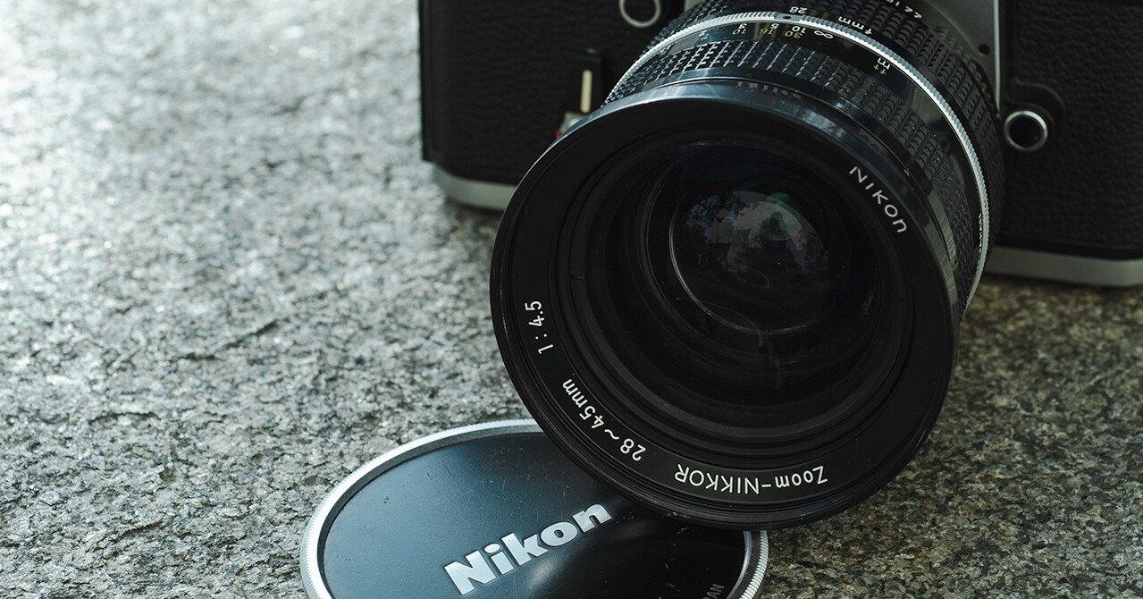 フィルムカメラ Nikon F3 + 28-45mm 4.5 フィルムカメラ Nikon F3 + 28-45mm 4.5 フィルムカメラ Nikon F3 + 28