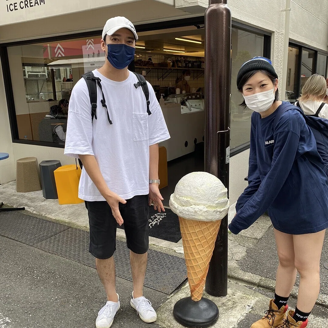 新丸子／アイス食うなら、BIG BABY ICE CREAM｜へなしゅん（へなちょこ