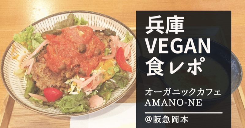 【兵庫】ヴィーガン食レポ＠オーガニックカフェ amano-neさん🌱