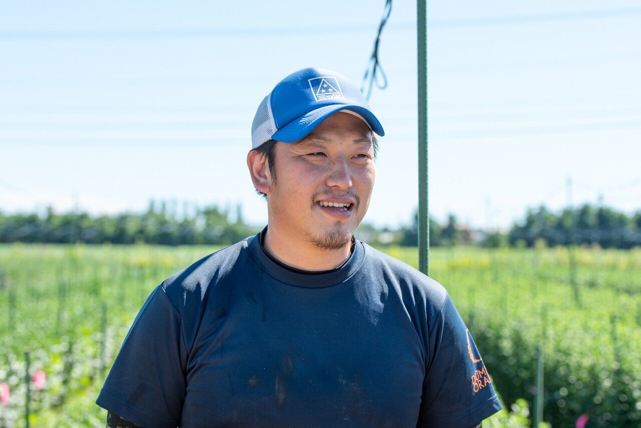 若手キク農家がチャレンジしている