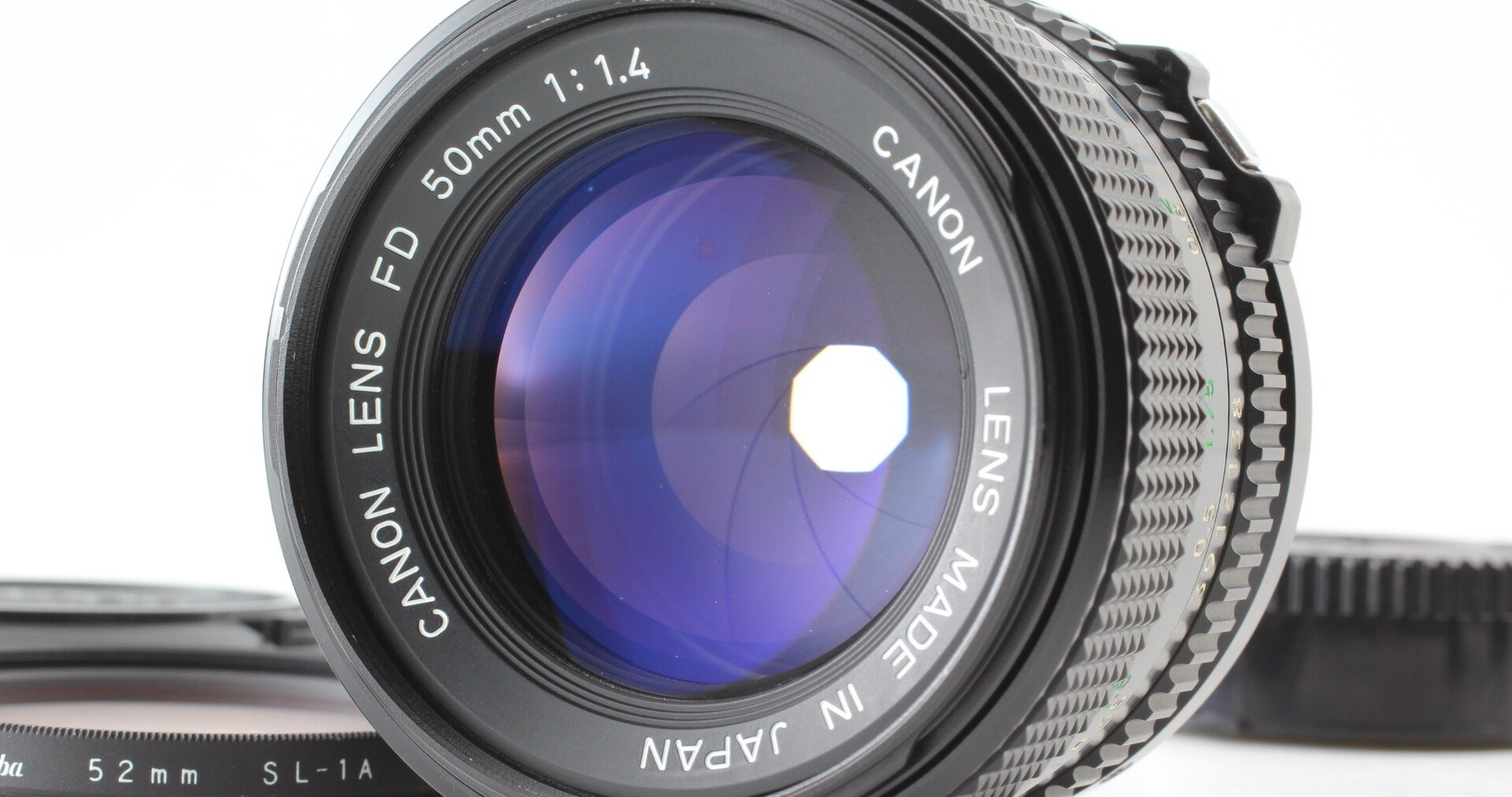 傑作レンズ】動作◎ Canon New FD 50mm F1.4 308 傑作レンズ】動作