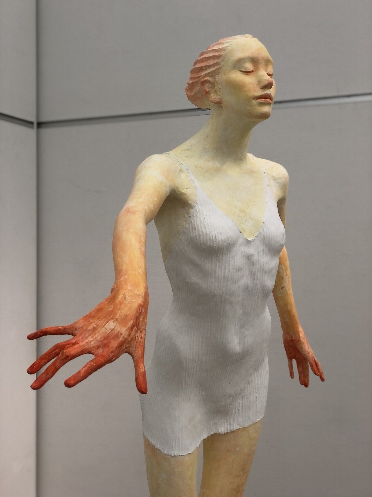 美術鑑賞 #二科展 #彫刻 #iPhone8plus #国立新美術館 #六本木 #乃木坂