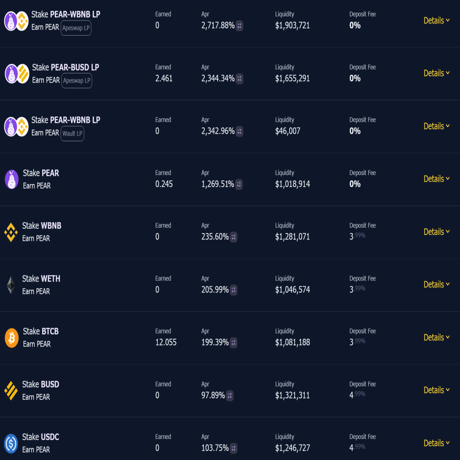 DeFiのステーキングサイトを洗いざらい見てみよう。8サイトの取り扱い通貨・LP・金利などざっくり紹介｜日本でのマイニングについて情報徹底公開！