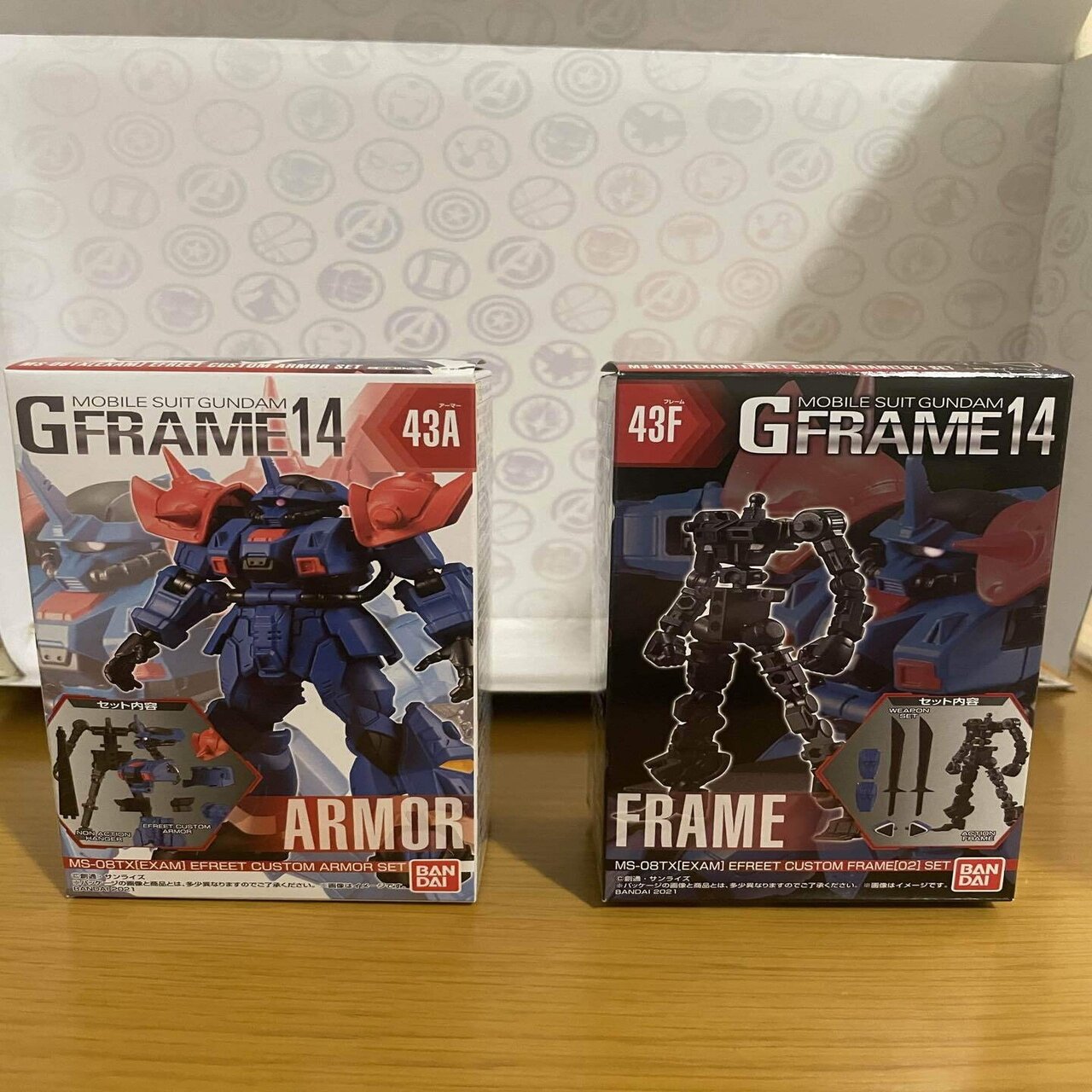 機動戦士ガンダム Gフレーム14 イフリート改 レビュー Msアメトイパパ Note