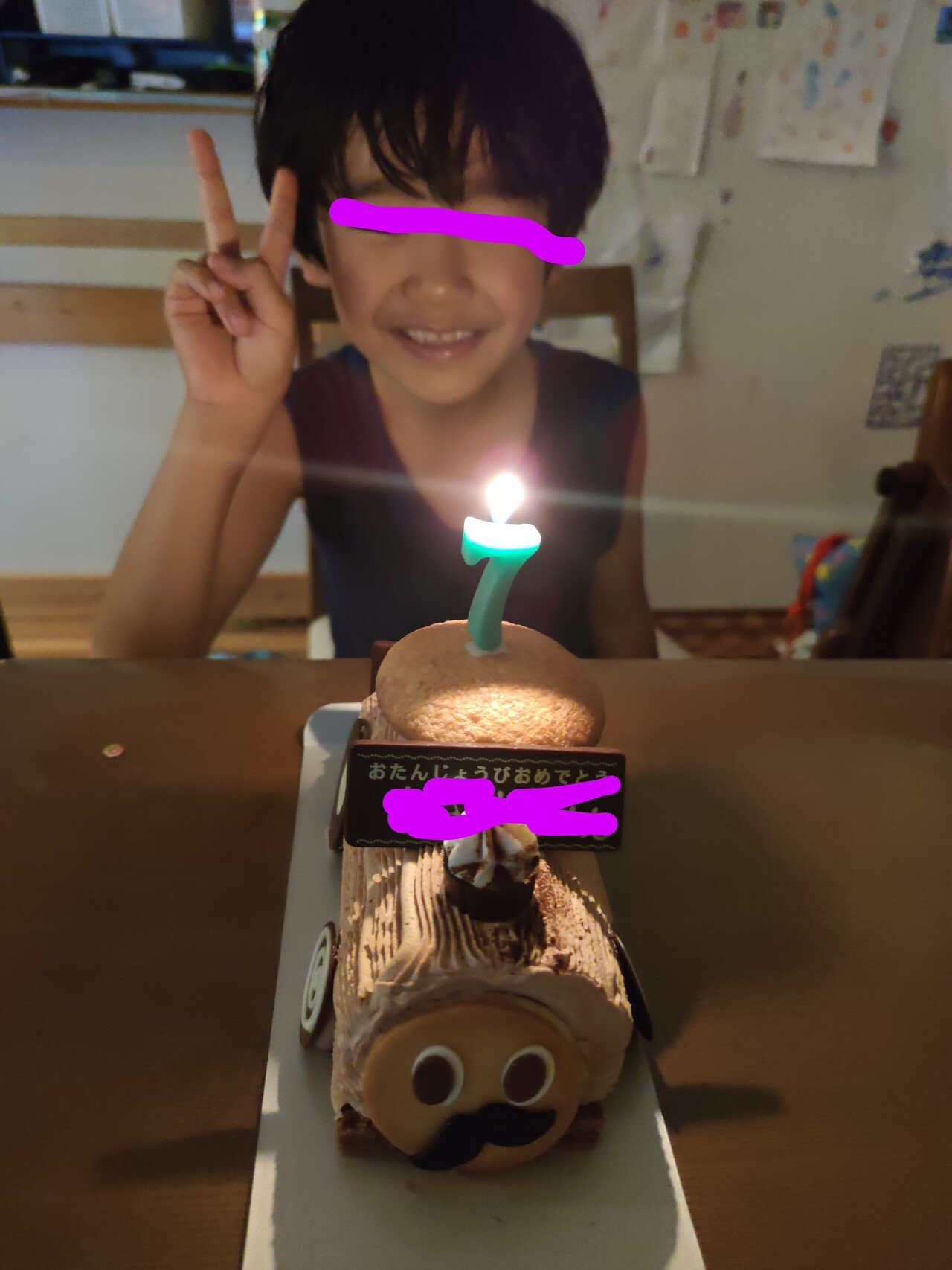 息子の誕生日と娘から見たパパ像 タケシ Ce 医療安全管理者 クッキングパパ Note