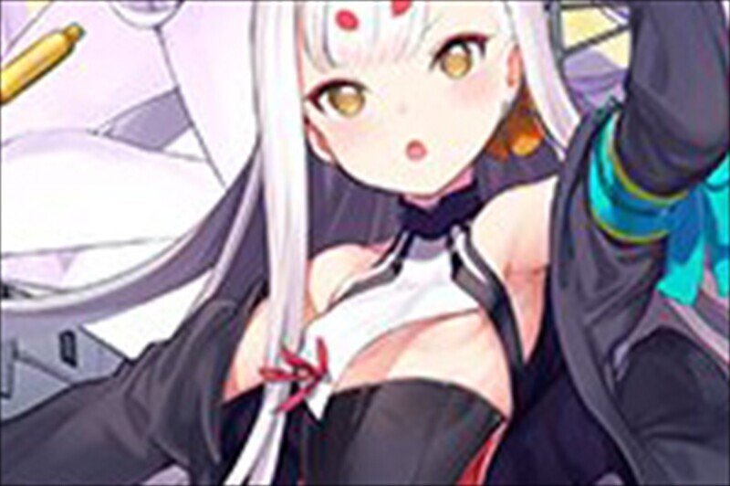 アズールレーン 島風のイラストがアズレンライン超えててすごかったので拡大して見ていく 竹中プレジデント Note