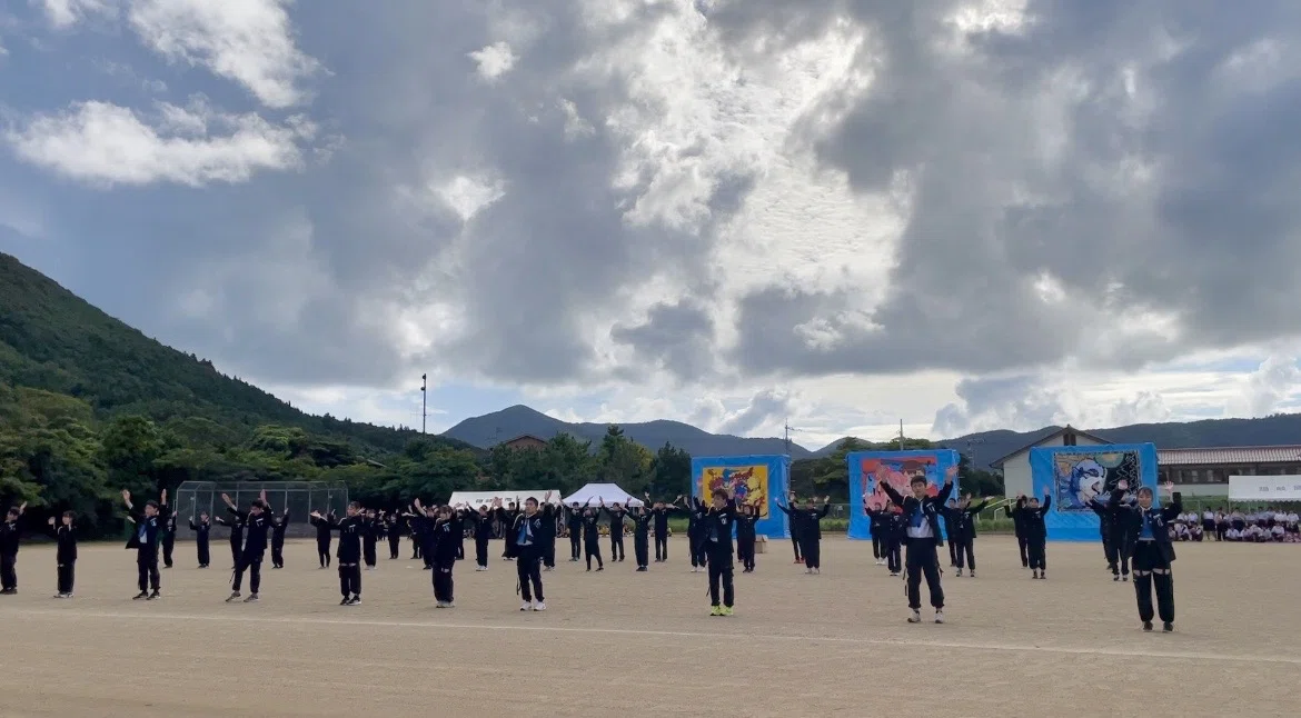 煌めく思い出 隠岐島前高校の体育祭に行ってきました ないものはない 海士町公式 Note