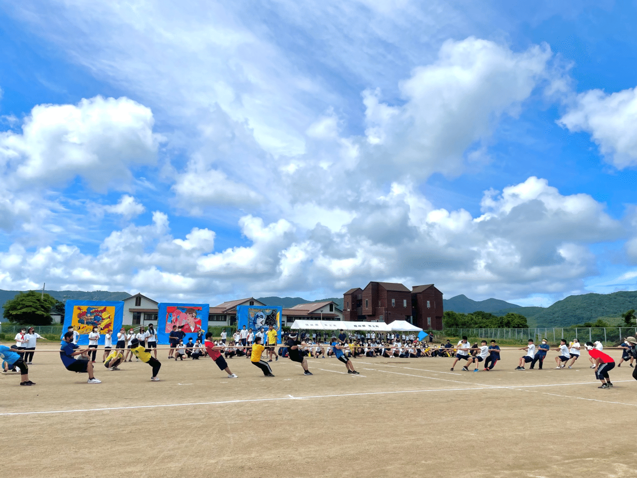 煌めく思い出 隠岐島前高校の体育祭に行ってきました ないものはない 海士町公式 Note