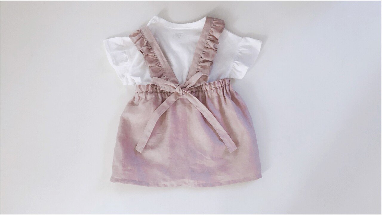 動画を見て作る エプロンワンピースの作り方 Tsumugu Note 動画を見て作る エプロンワンピースの作り方 Tsumugu Note