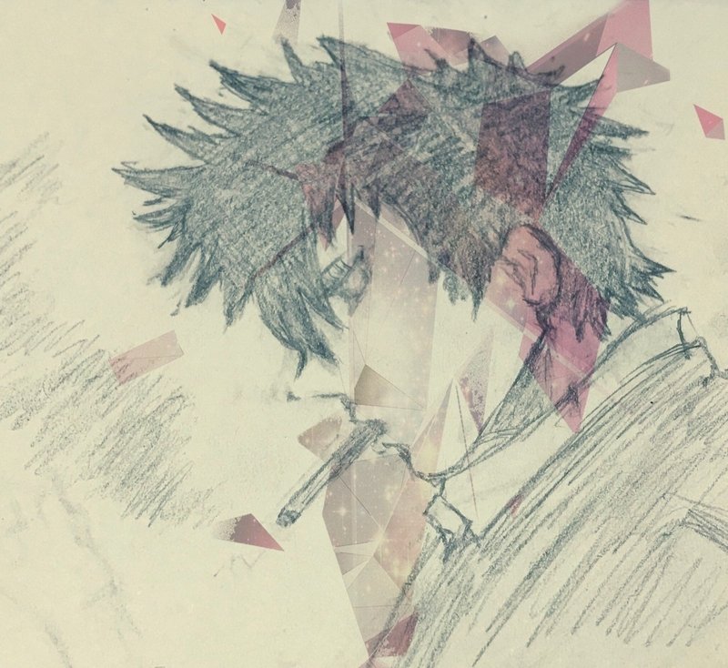 お題を頂き模写をした 海桜 半紙切り絵作家 Note