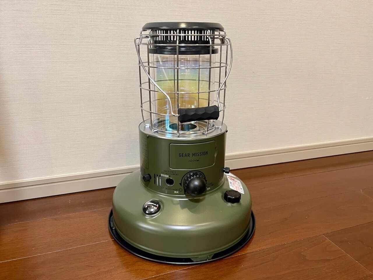 トヨトミ RR-GE25 レインボーストーブ オリーブグリーン TOYOTOMI