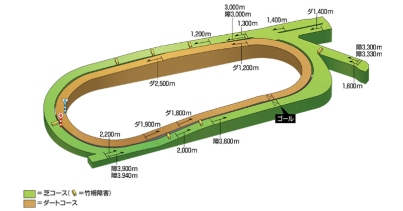 阪神ジャンプステークス(中京障害3300メートル)コース分析