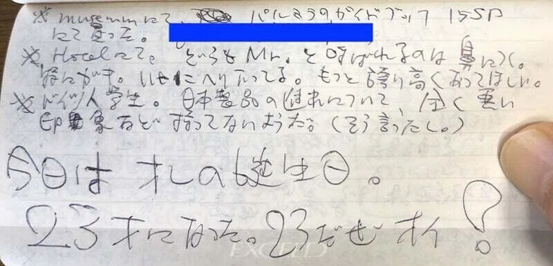 23歳の誕生日