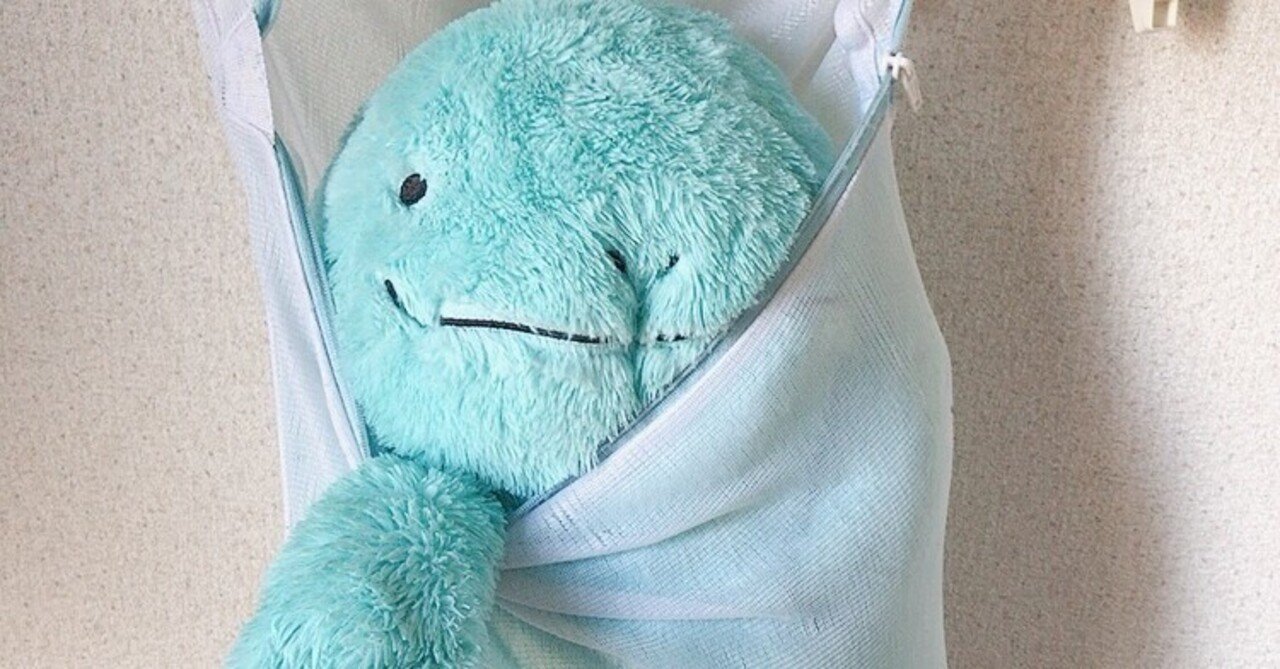 ヌオーのぬいぐるみを洗った とろろごはん Note