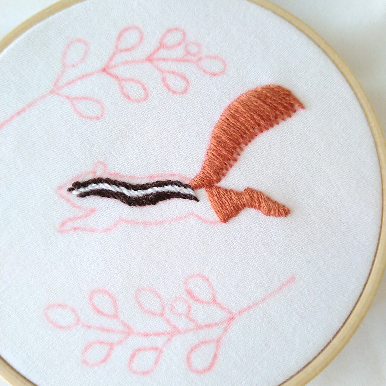 ハンドメイド　ハンカチ 2枚組】手描き 似顔絵入り 刺繍 今治タオルハンカチ( 似顔絵 名