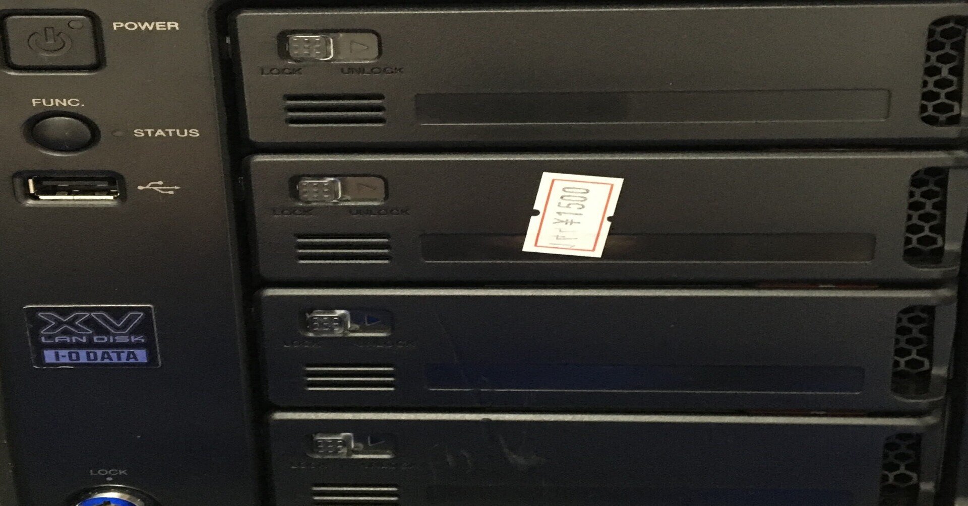 【返品交換不可】 LAN DATA #I-O #凄い製品 コンピュータ談義 DISK #NAS XV 外付けハードディスク・ドライブ