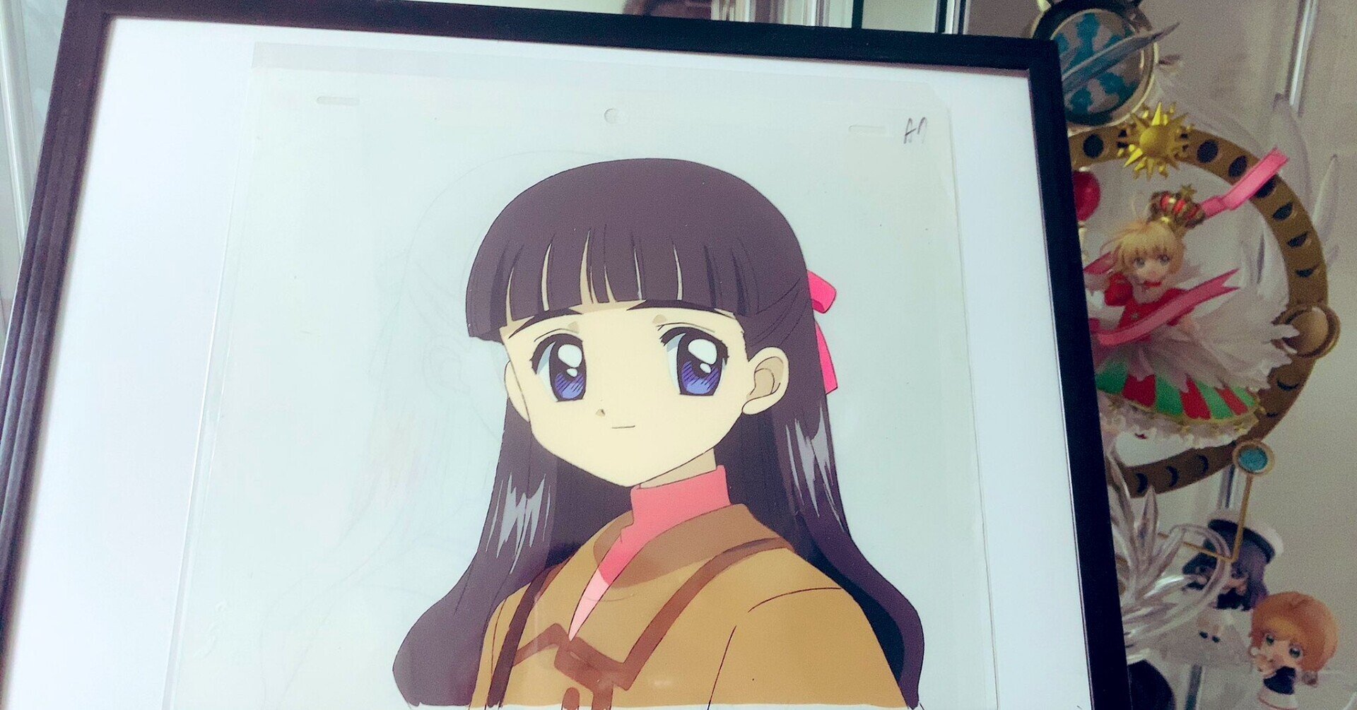☆カードキャプターさくら オリジナル背景つきセル画 / 制服姿の