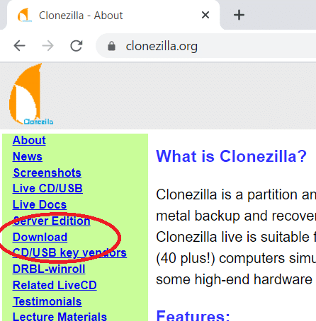 Clonezilla 2.7.1-22 の起動USBの作成｜Yazler